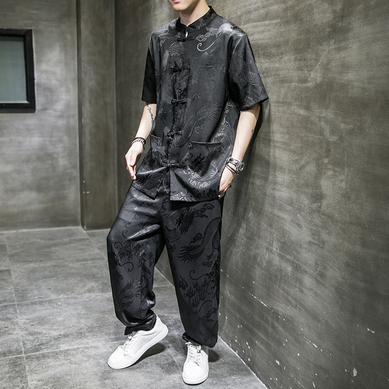 防晒服开衫龙纹暗纹套装钱1塘2010+8804套装-P90图片