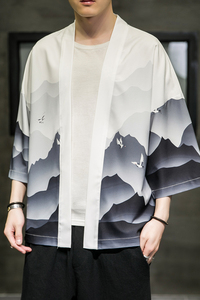画印花开衫防晒服电商A100-1013-P50图片