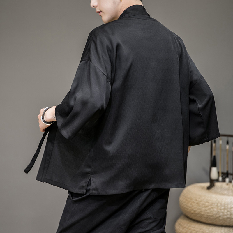 风日系夏季轻薄防晒衣汉服开衫大码A100-M79-P40,男装夹克,电商A100