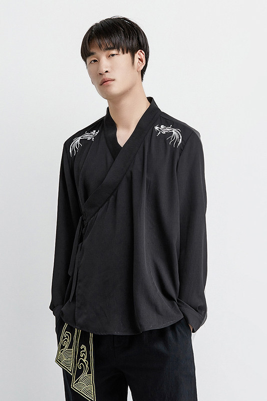 汉服开衫道袍外套A100-908-P60,男装民族服装,电商A100