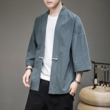风民族风盘扣开衫DSA100-717-P40防晒服，男装防晒衣，电商A100