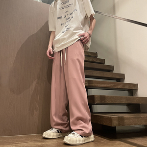 2025新款运动休闲裤男直筒宽松垂感百搭长裤子电商A100-K7777-P65图片