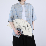 风新中式印花汉服衬衫电商A100-C311-P75，男装衬衫，电商A100