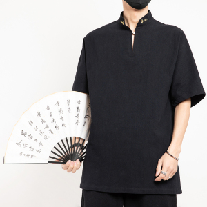 中国风汉服全棉T恤钱塘大厦4018-912-P50图片