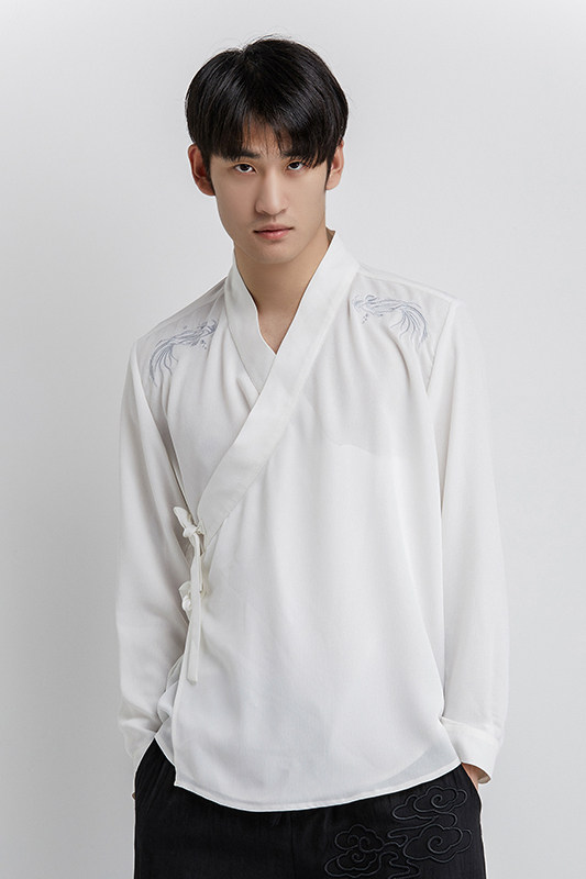 汉服开衫道袍外套A100-908-P60,男装民族服装,电商A100