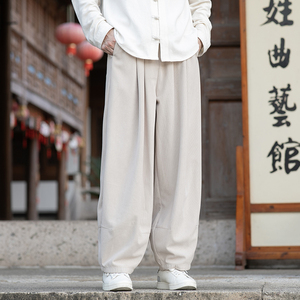 灯芯绒纯色宽松萝卜裤电商A100-K2558-P55图片