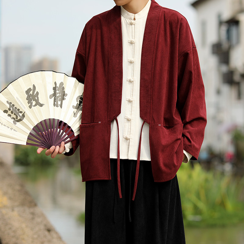 灯芯绒纯色开衫风电商A100-723-P50,男装卫衣,电商A100