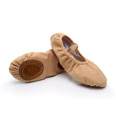 少儿童成人女练功鞋 演出表演芭蕾舞鞋 软底无跟舞蹈鞋 两点猫爪鞋