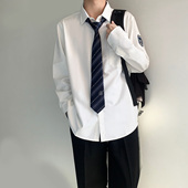 男日系jk制服学生正版 衬衫 刺绣制服 长袖 木村叔dk原创白崎高校秋季