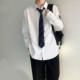 男日系jk制服学生正版 衬衫 刺绣制服 长袖 木村叔dk原创白崎高校秋季
