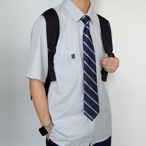 木村叔尖领长短袖DK衬衫