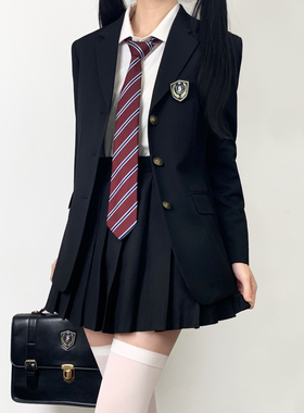 木村叔JK日系原创西装外套女生春秋季学院风校供感女学生制服套装