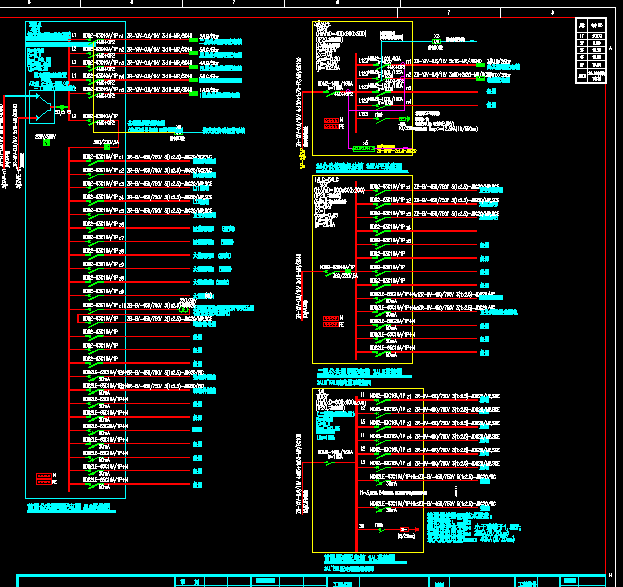 建筑电气及给排水设计图纸代画（工业民用建筑消防强弱电给排水）