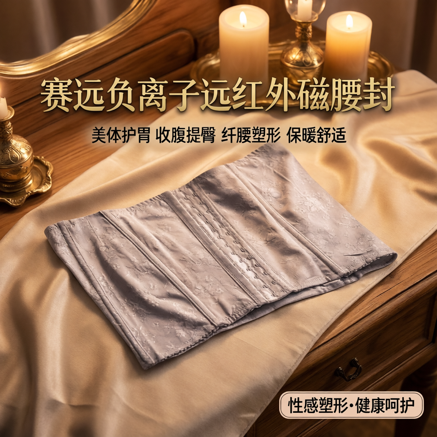 赛远负离子远红外磁腰封美体护胃收腹提臀纤腰性感塑身材保暖舒适