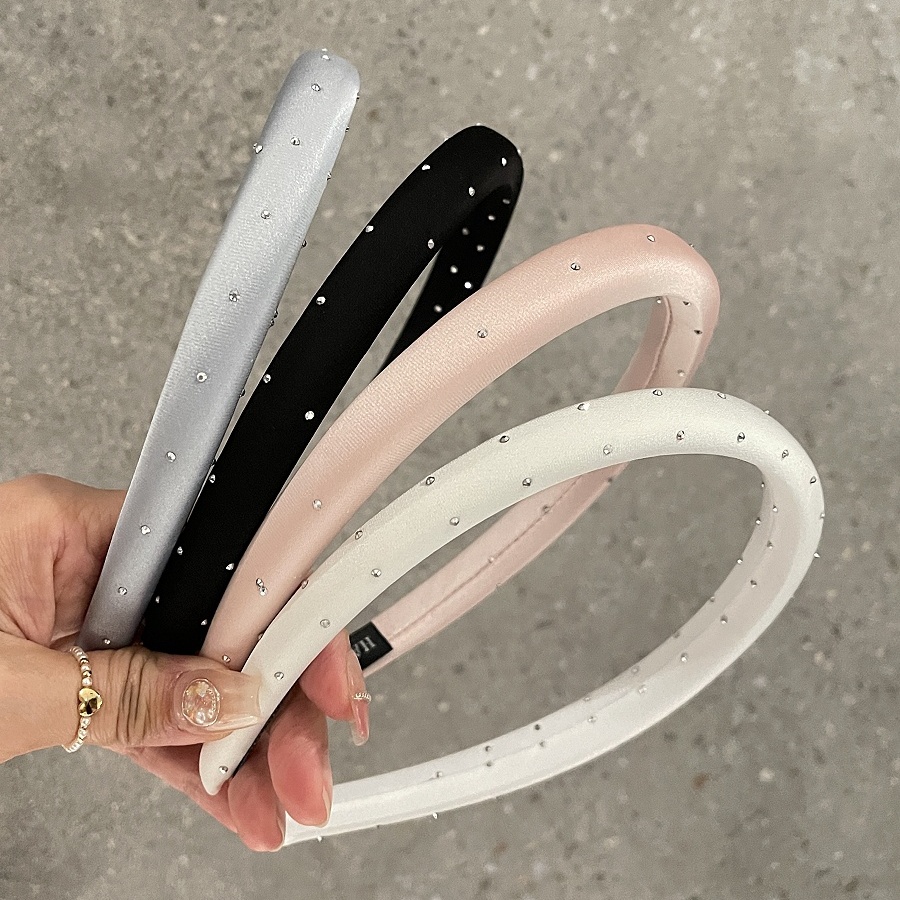 新款满天星布艺海绵发箍百搭发卡