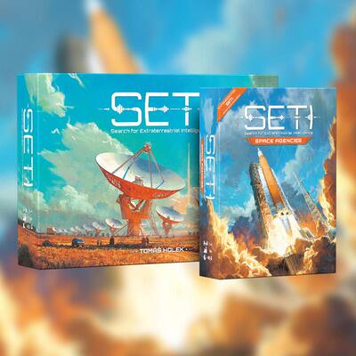 SETI地外文明太空机构休闲玩桌游
