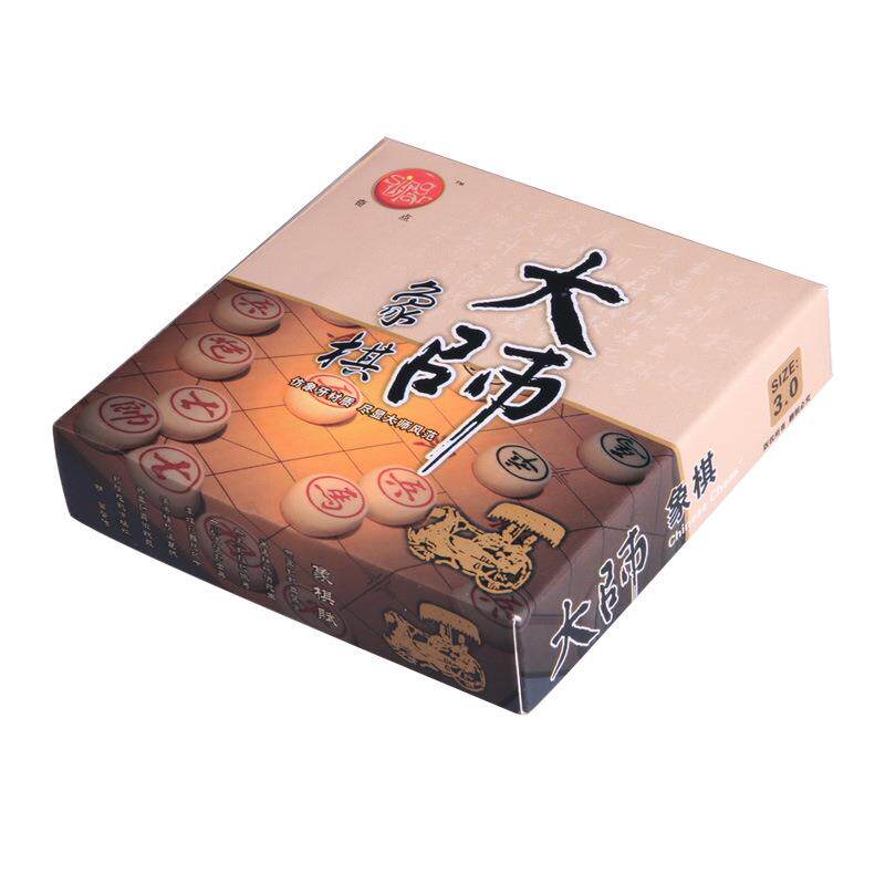 奇点大师中国象棋密胺材料象牙色中国象棋儿童益智早教玩桌面棋牌