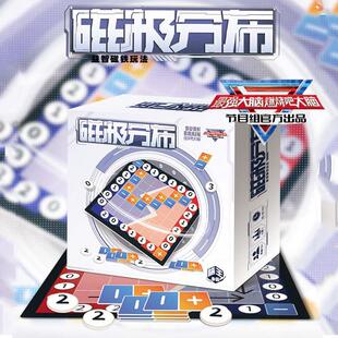 脑王争霸之磁极分布超级因数飞跃想象推理单人休闲聚会亲子玩桌游