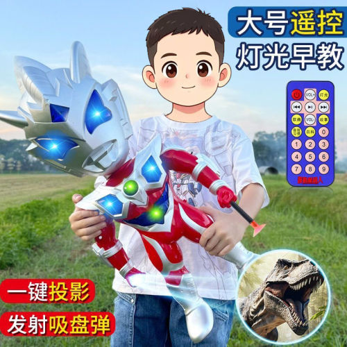大号礼盒装组合战士玩具迪迦人偶模型变身器赛罗超人男孩玩具套装