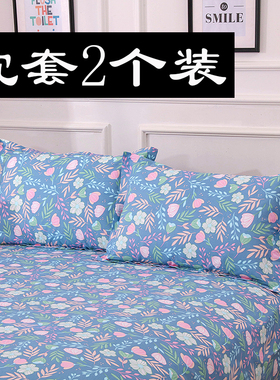 断码清仓35x55纯棉斜纹30x50枕头套单人48x74cm全棉40x60