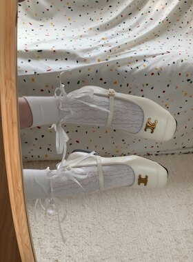 法式温柔仙女风复古玛丽珍鞋