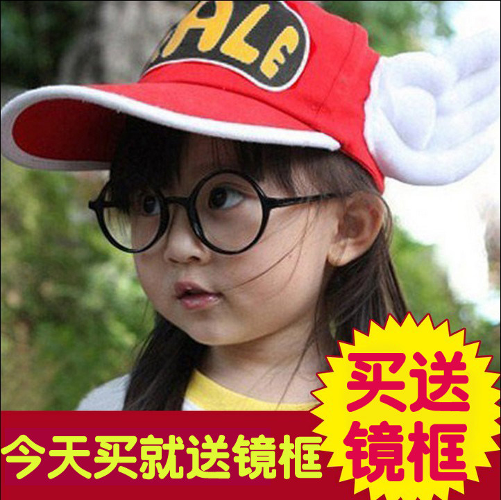 春夏天亲子棒球帽母子帽 男童女童鸭舌帽 儿童透气网帽阿拉蕾帽子