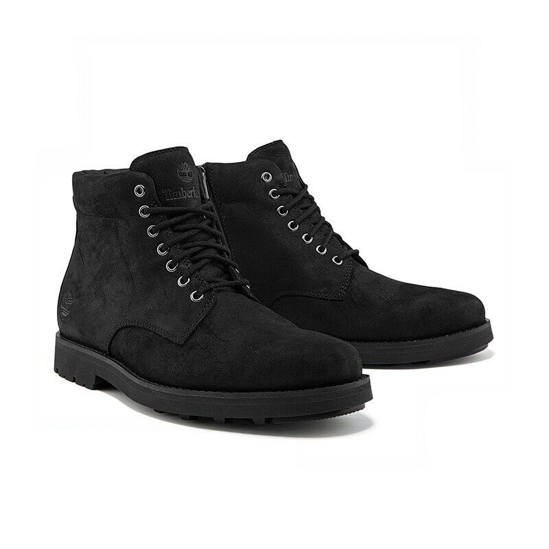 Timberland踢不烂男靴25秋冬新款商务休闲黑色中帮靴A44ZN