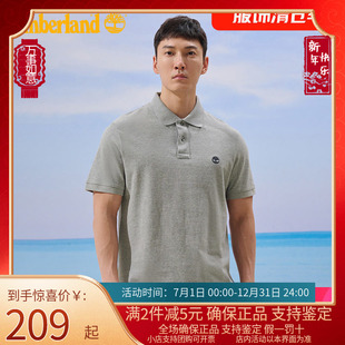 POLO衫 Timberland添柏岚短袖 男25春夏户外商务休闲翻领T恤A24H2