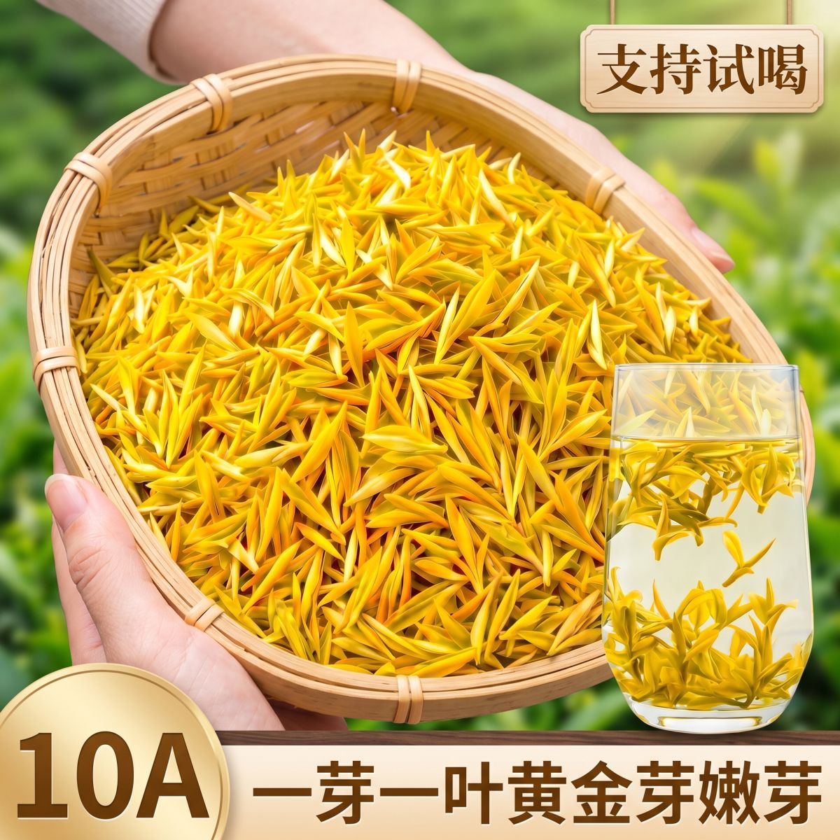 【嫩芽一芽一叶特级】2026新茶黄金芽核心产区浓香型精品自己喝