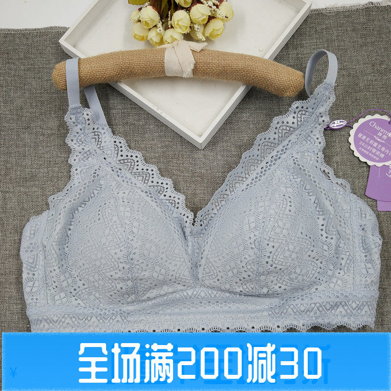 蕾丝无钢圈睡眠运动风贴身中模杯