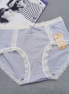 彩田花仙子25188高腰25189大版平角裤舒柔棉石墨烯抗菌底档女内裤