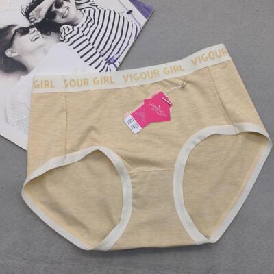 彩田花仙子25115中腰25116高腰平角裤莫代尔女内裤石墨烯底档裤头