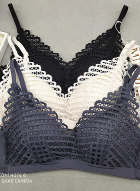 美佳美侬 M0203文胸无钢圈美背一体固定模杯薄性感小胸聚拢内衣