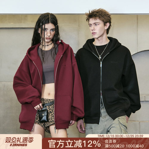 FORNINES刺绣开衫卫衣