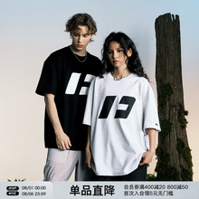 FORNINES重磅短袖T恤男女潮牌纯棉上衣夏季情侣装美式半袖打底衫