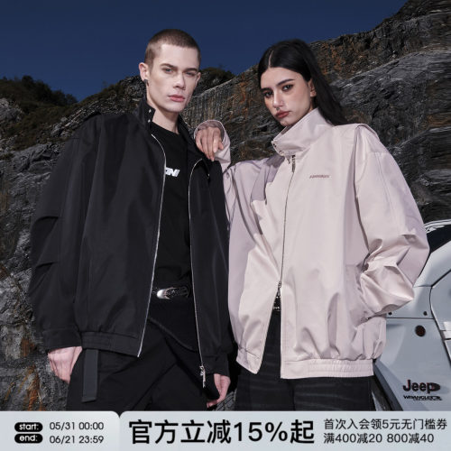 FORNINES防泼水立领夹克