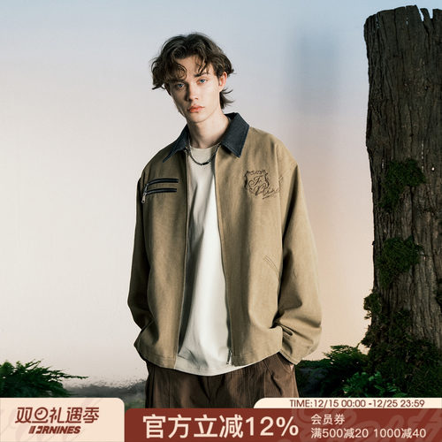 FORNINES做旧底特律夹克