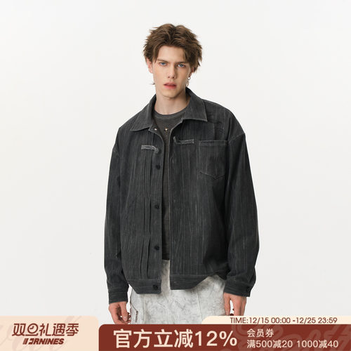 FORNINES新中式盘扣夹克外套