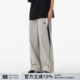 长裤 女潮牌春秋美式 子男生宽松阔腿裤 FORNINES拼接运动直筒休闲裤