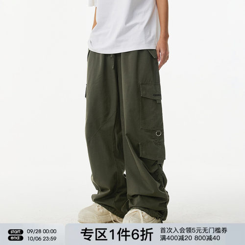 FORNINES百搭休闲工装裤