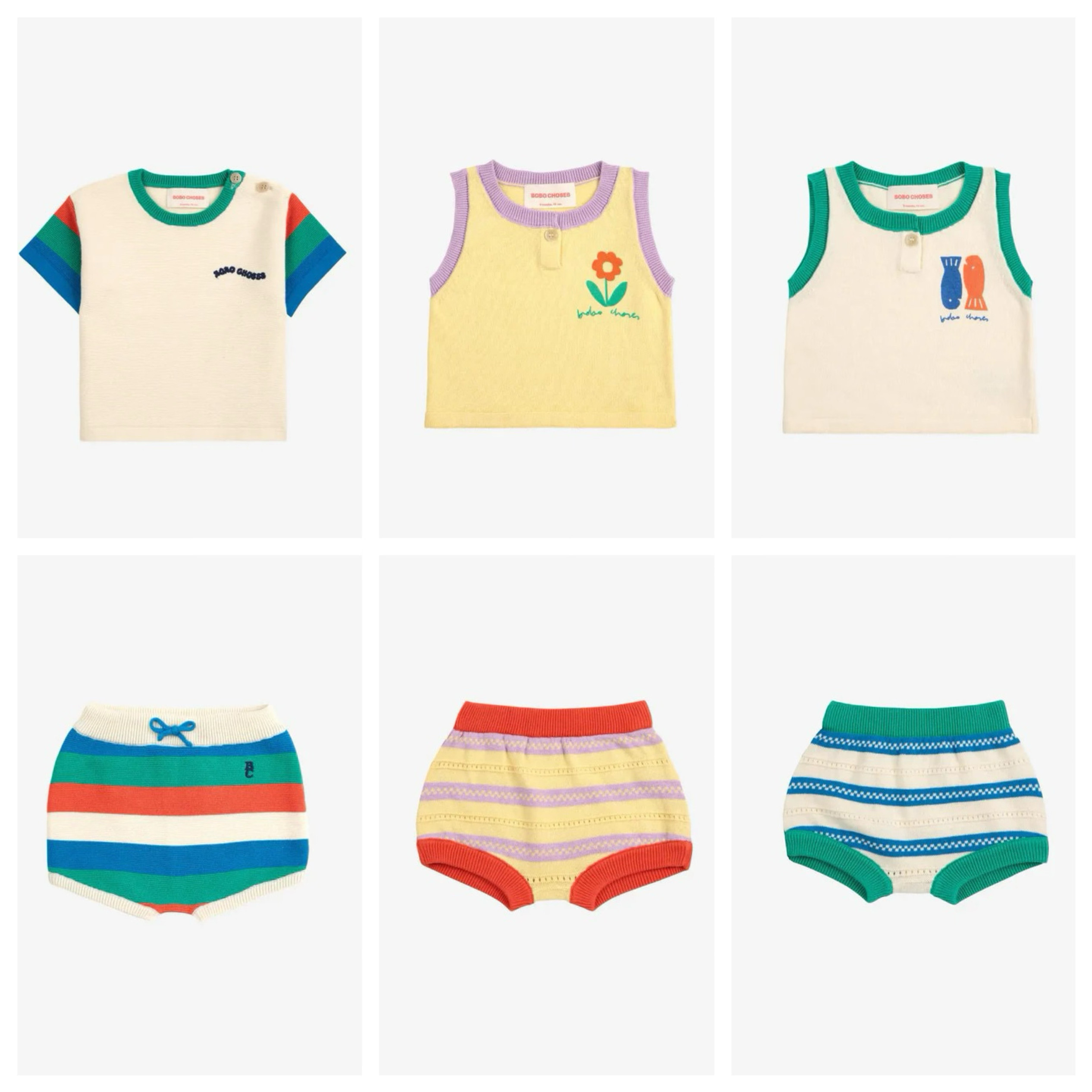 韩国童装男女童夏季卡通印花短袖短裤套装针织条纹儿童休闲两件套,童装/婴儿装/亲子装,套装,淘宝优惠券,粉丝福利购,淘宝优惠卷