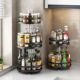 Tier Kitchen Spice Turntable Pantry Rack Organizer Storage