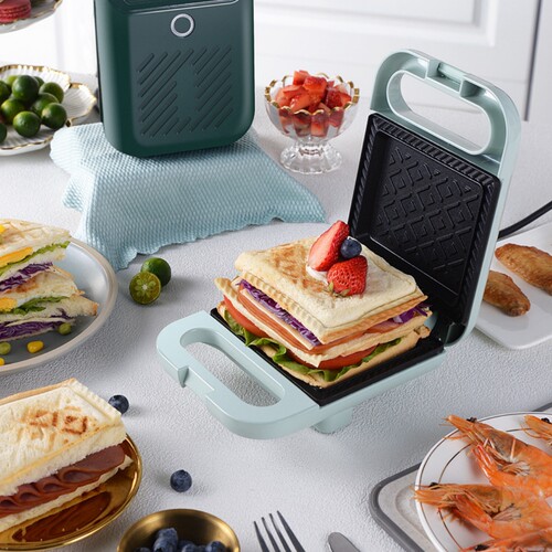 Electric Panini Press Grill Nonstick Plates Sandwich Maker