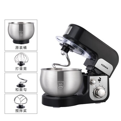 Stand Mixer,660W 6-Speed Tilt-Head Food Mixer Dough Hook