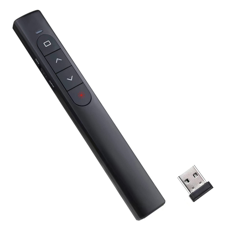 PowerPoint PPT Clicker Flip Pen Remote Control Lase Recharge 3C数码配件 USB翻页激光笔 原图主图