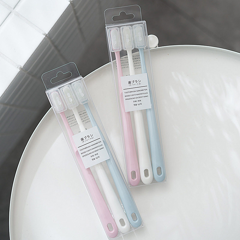 硅胶牙刷大人软头纳米塑料毛硬橡胶女抗菌带套软毛乳胶中性超硬中