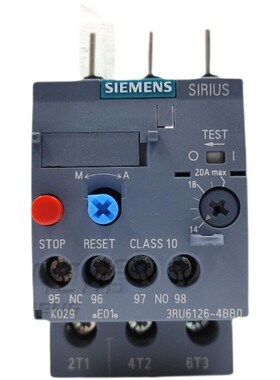 原装正品西门子热继电器 SIRIUS系列 接插式 3RU6126-4DB0 20-25A