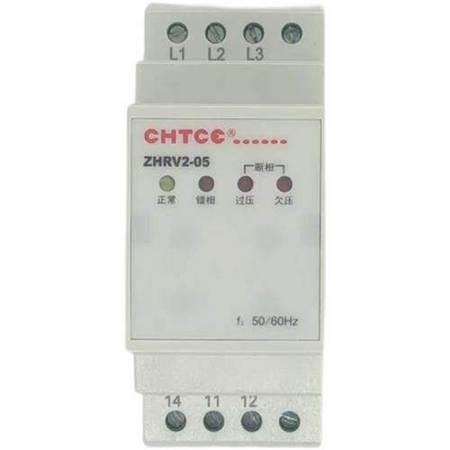 正品CHTCC 继电器 三相电压保护 ZHRV2-05/A380 相序器 接触正鸿