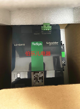 施耐德 正品 LC1G410KUEC 大规格接触器 410A 3P 100-250V AC/DC