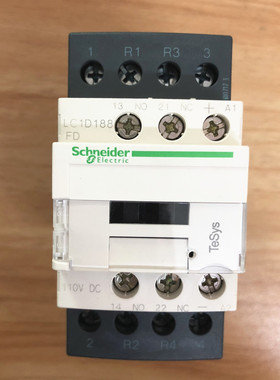 原装正品 施耐德四级接触器 LC1D188FDC 18A 110V DC 全新现货